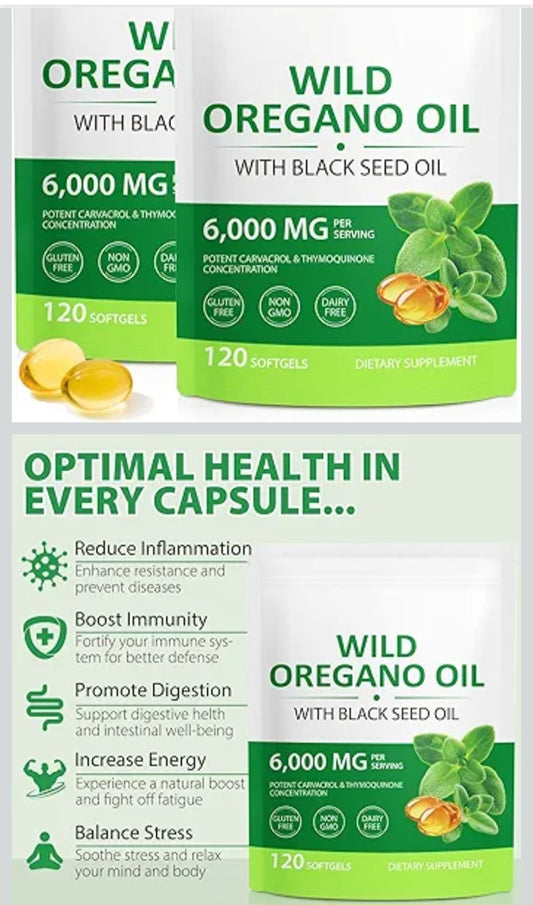 Oil of Oregano plus Black Seed